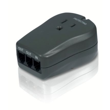 Philips  Surge protector Wall tap SPP2151WA/17