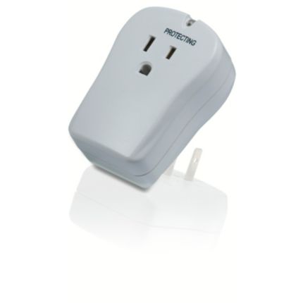 Philips  Surge protector Wall tap SPP2240WA/17
