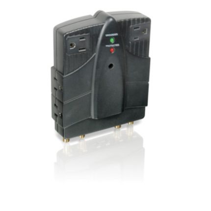 Philips  Surge protector Wall tap SPP2360WA/17