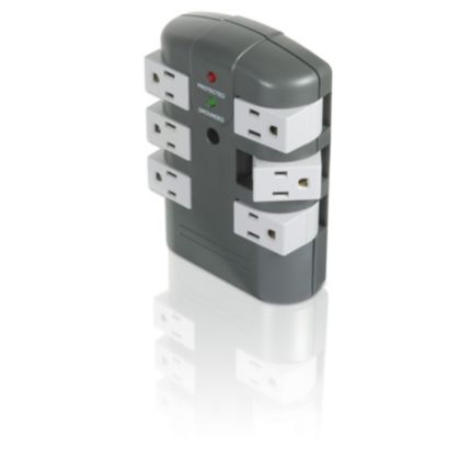 Philips  Surge protector Rotating outlets SPP3111WC/17