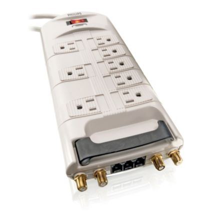 Philips  Surge protector Home entertainment SPP3202WC/17