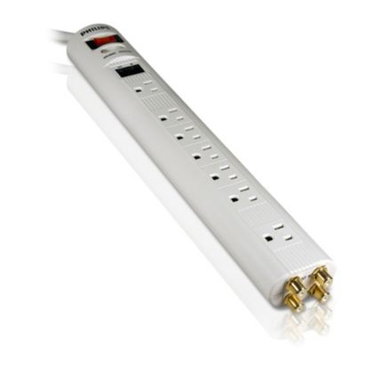 Philips  Surge protector Home entertainment SPP3204WA/17
