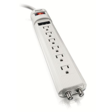Philips  Surge protector Home entertainment SPP3207WA/17