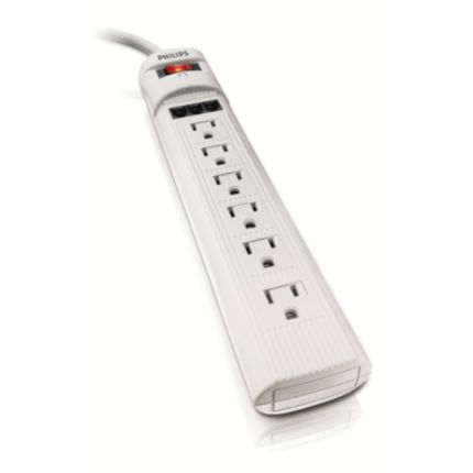 Philips  Surge protector Home office SPP3209WA/17