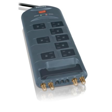 Philips  Surge protector Home office SPP3227WA/17