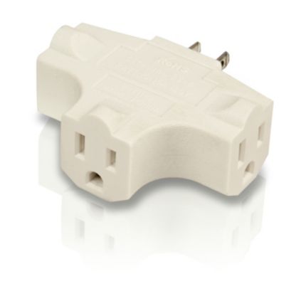 Philips  Power multiplier Wall tap SPS2232WA/17