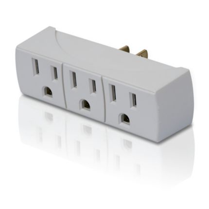 Philips  Power multiplier Wall tap SPS2252WA/17