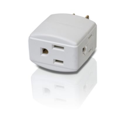 Philips  Power multiplier Wall tap SPS2414WA/17