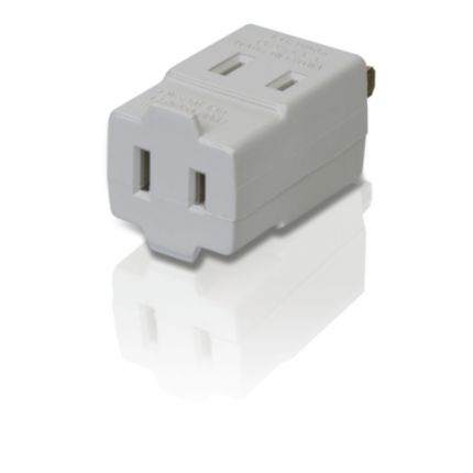 Philips  Power multiplier Wall tap SPS2481WA/17