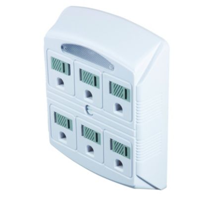 Philips  Power strip Wall tap SPS2488WA/17
