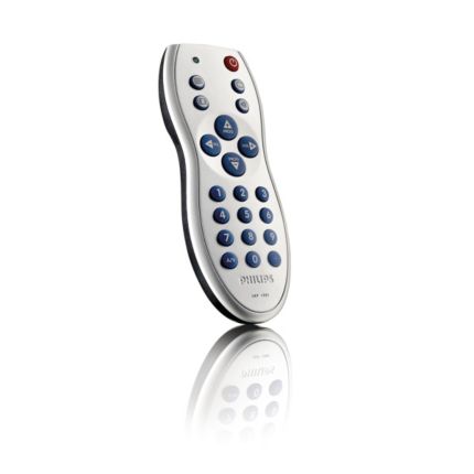 Philips  Universal-Fernbedienung TV Zapper in Silber SRP1001/10