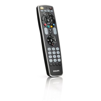 Philips  Mando a distancia universal 4 en 1 para TV/vídeo/DVD/SAT SRP5004/87