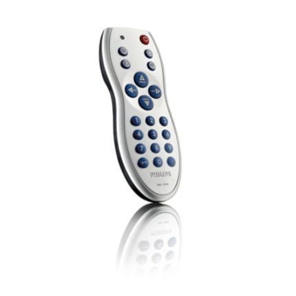 Philips  Universal-Fernbedienung TV Zapper in Silber SRU1018/10