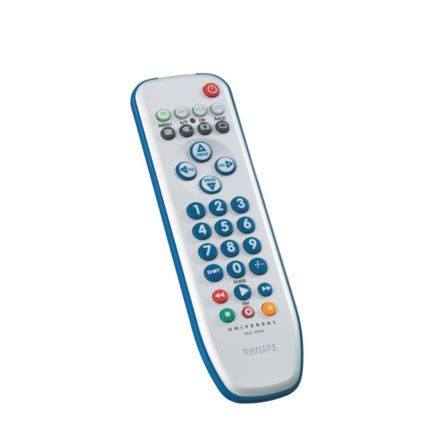 Philips  Универсальный пульт ДУ Пульт ДУ 4-в-1 для ТВ, VCR, DVD и SAT SRU3040/53