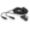 Câble extensible noir de 20 pi pour casque
