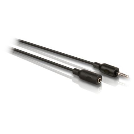 Philips  Cabo de extensão para auscultadores 1,5 m SWA2528W/10