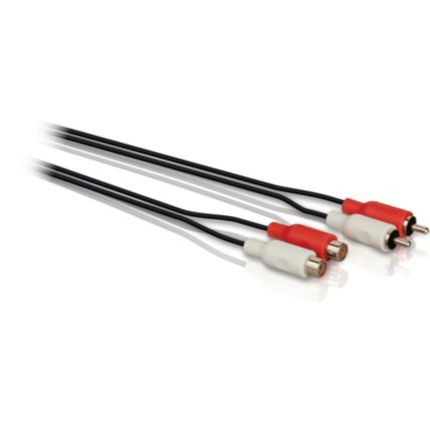 Philips  Cabo de extensão de áudio 5 m SWA2530W/10