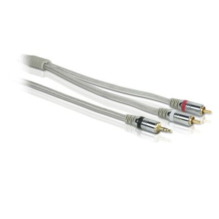Philips  Cable de AV compuesto a 3,5 mm 3 m SWA3162W/10