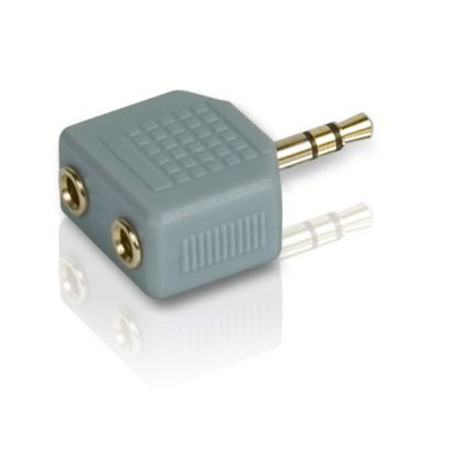 Philips  Stereo-Y-Adapter 3,5 mm (Stecker) – 2x 3,5 mm (Buchse) SWA4551W/10