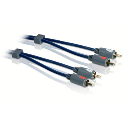 Philips  аудиокабель Stereo 1,5 м SWA7521W/10