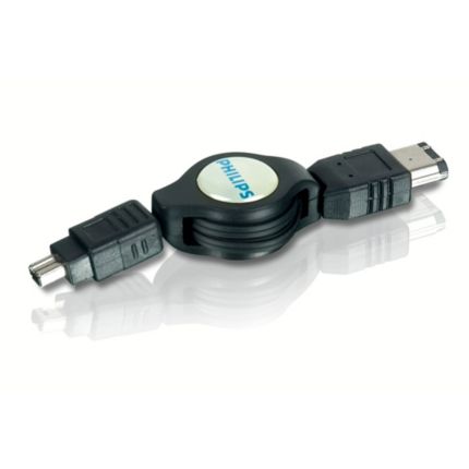 Philips  Cabo Firewire Conectores 6 pinos M / 4 pinos M SWR1231/10