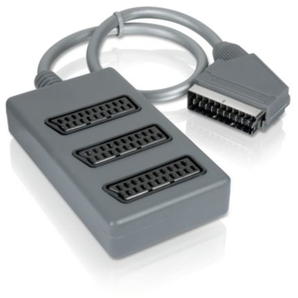 Philips  Scart-Verteiler 3-Wege SWS2823T/10