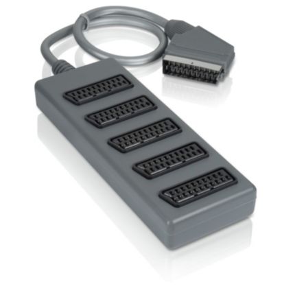Philips  Scart-Verteiler 5-Wege SWS2827T/10