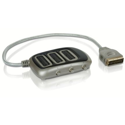 Philips  Conmutador euroconector 3 vías SWS3683W/10