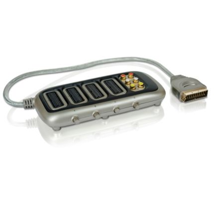 Philips  Conmutador euroconector 4 vías SWS3685S/10
