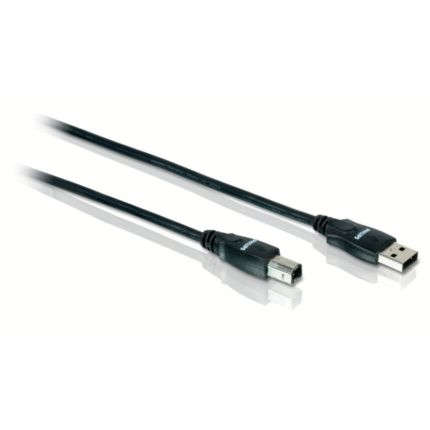 Philips  USB 2.0 cable A/B connectors SWU1431/10
