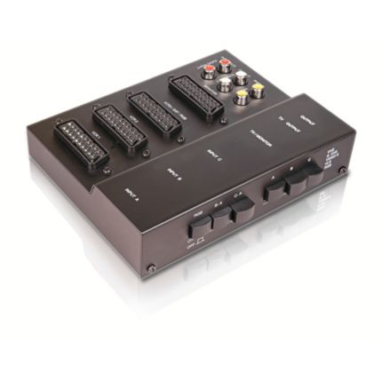 Philips  Manueller Scart-Umschalter 3-Wege SWV2052W/10