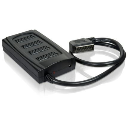 Philips  Comutador SCART automático 4 vias SWV2054W/12