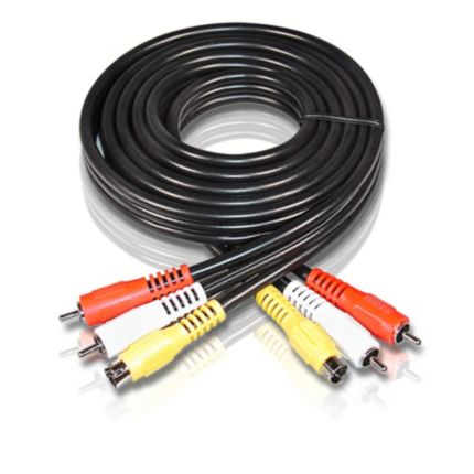 Philips  S-video/stereo audio cable 6 ft SWV2070/17