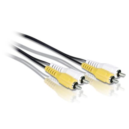 Philips  Composite A/V cable 6 ft SWV2202W/17