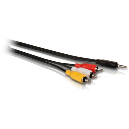 Philips  3,5 мм - композитный кабель А/В 1,5 м SWV2232W/10