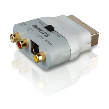 Philips  Adaptador de euroconector Conectable SWV3011S/10