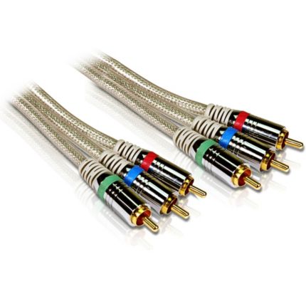 Philips  компонентный видеокабель 3 м SWV3303W/10