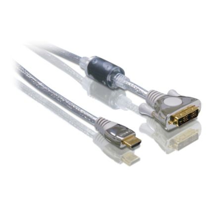 Philips  Cabo de conversão HDMI/DVI 1,5 m SWV3442W/10