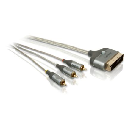 Philips  Composite-A/V/Scart-Kabel 1,5 m SWV3632S/10