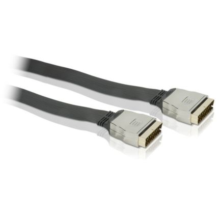 Philips  Плоский кабель Scart 1,5 м SWV3672W/10