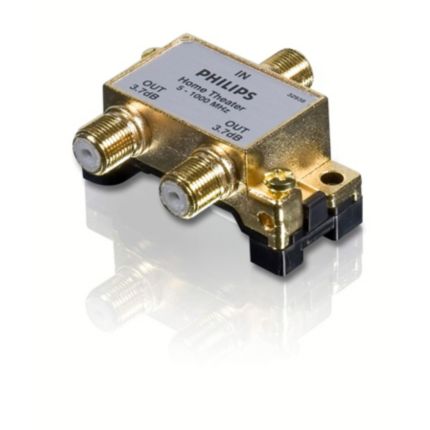 Philips  Zweifachverteiler 2-Wege SWV4000W/10