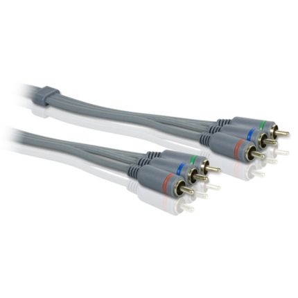 Philips  Komponenten-Video-Kabel 3,0 m SWV4125W/10