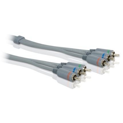 Philips  Komponenten-Video-Kabel 10 m SWV4128W/10