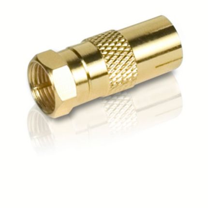 Philips  Koaxial-Adapter F-Typ SWV4157W/10