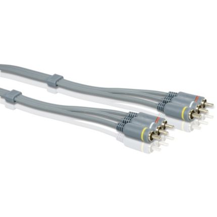 Philips  Cable de A/V compuesto 1,5 m SWV4532W/10