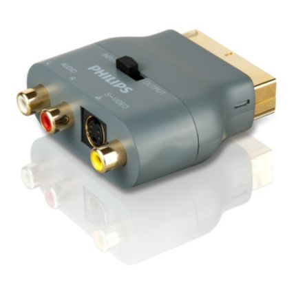 Philips  Adaptador Euroconector a A/V SWV4562W/10