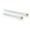 Câble à quartes blindé connecteur F blanc de 2 m
