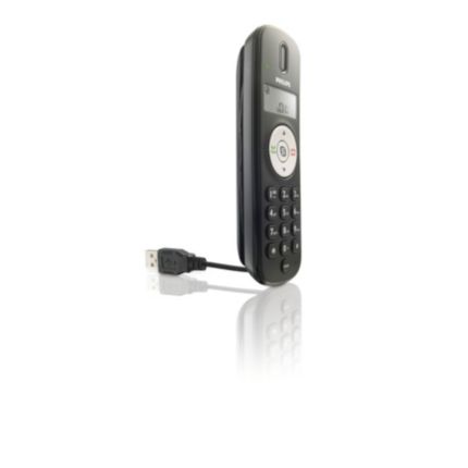Philips  Adaptador de telefone da Internet  VOIP1511B/55
