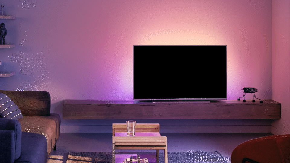 Philips Ambilight TV | Lounge mode