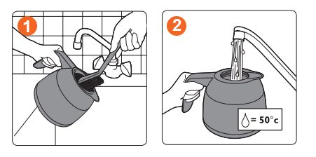 Cleaning Philips insulated jug